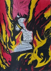 Natsu du manga Fairy Tail