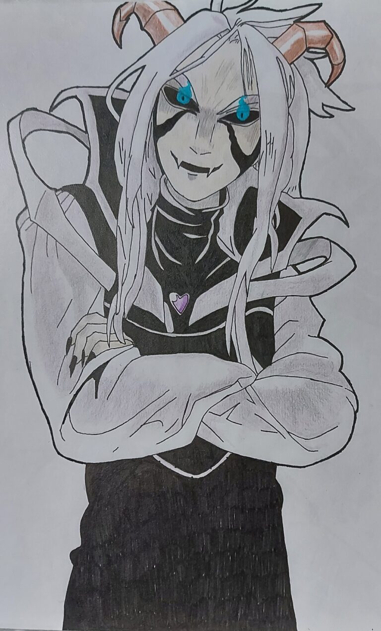 Représentation d'Asriel du jeu UNDERTALE