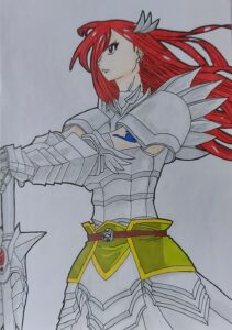 Erza du manga Fairy Tail