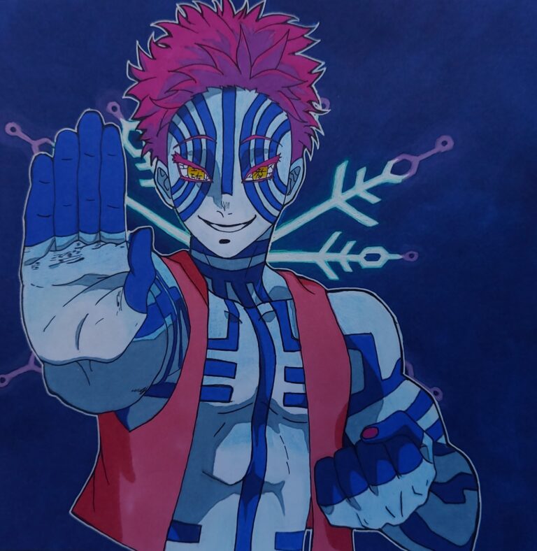 Akaza, 3e lune du manga Demon Slayer